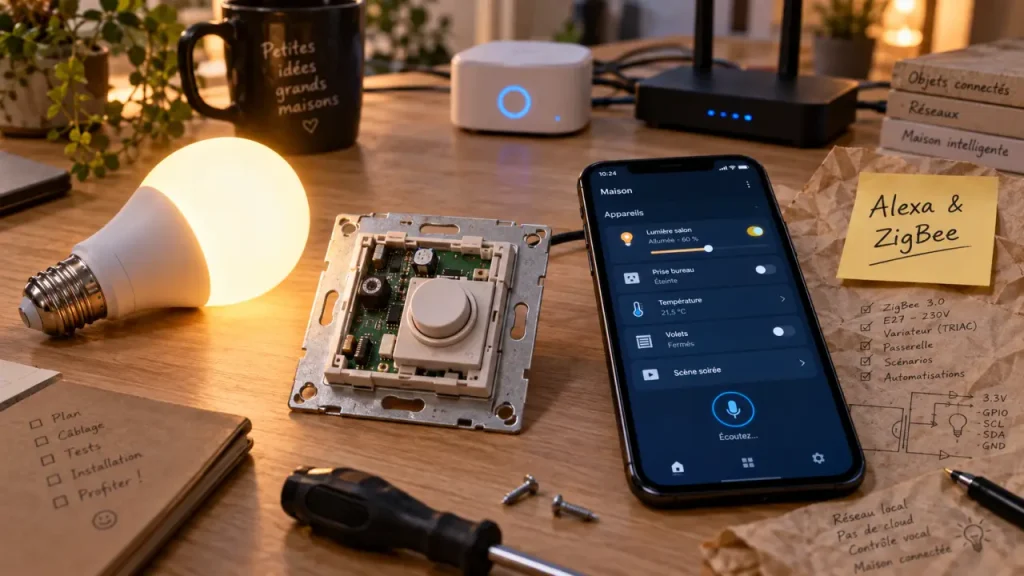 Ampoules connectées Alexa : le bon choix dépend du protocole, du culot et de la lumière