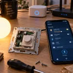 Ampoules connectées Alexa E27 ZigBee, application Alexa sur smartphone