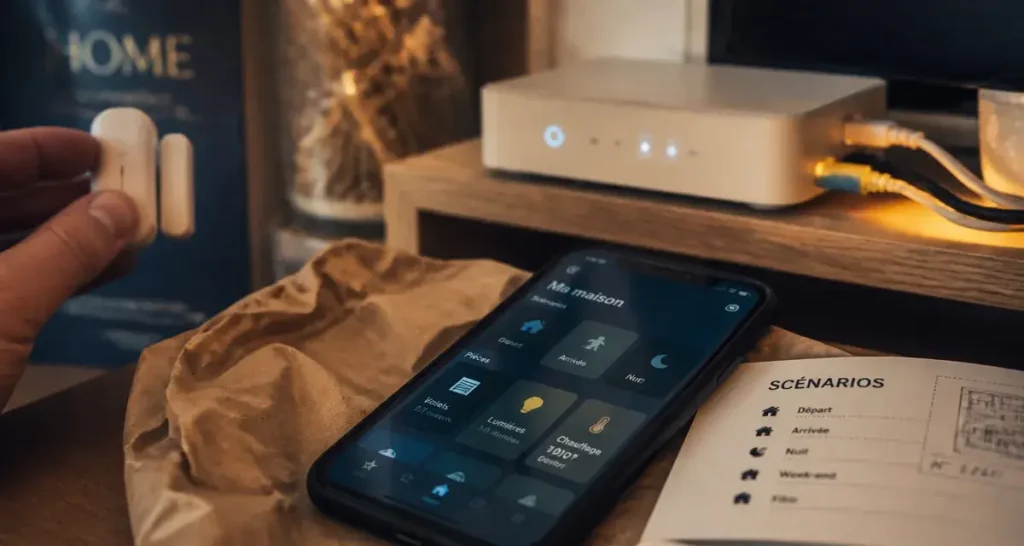Application domotique pour piloter des objets connectés et la maison intelligente