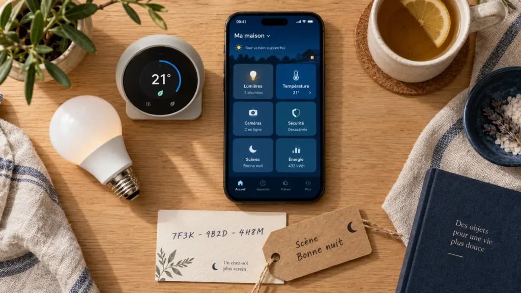 HomeKit : app Maison pour automatiser la scène Bonne nuit