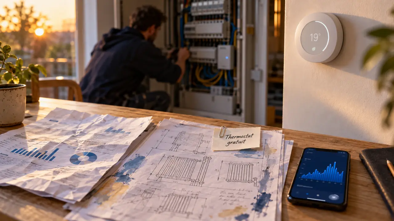 Thermostat connecté gratuit pour économiser l’énergie