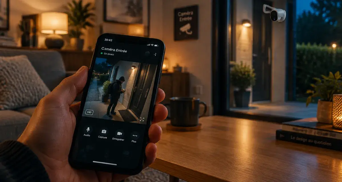 Caméra de surveillance à distance sur smartphone : accès direct sans abonnement inutile