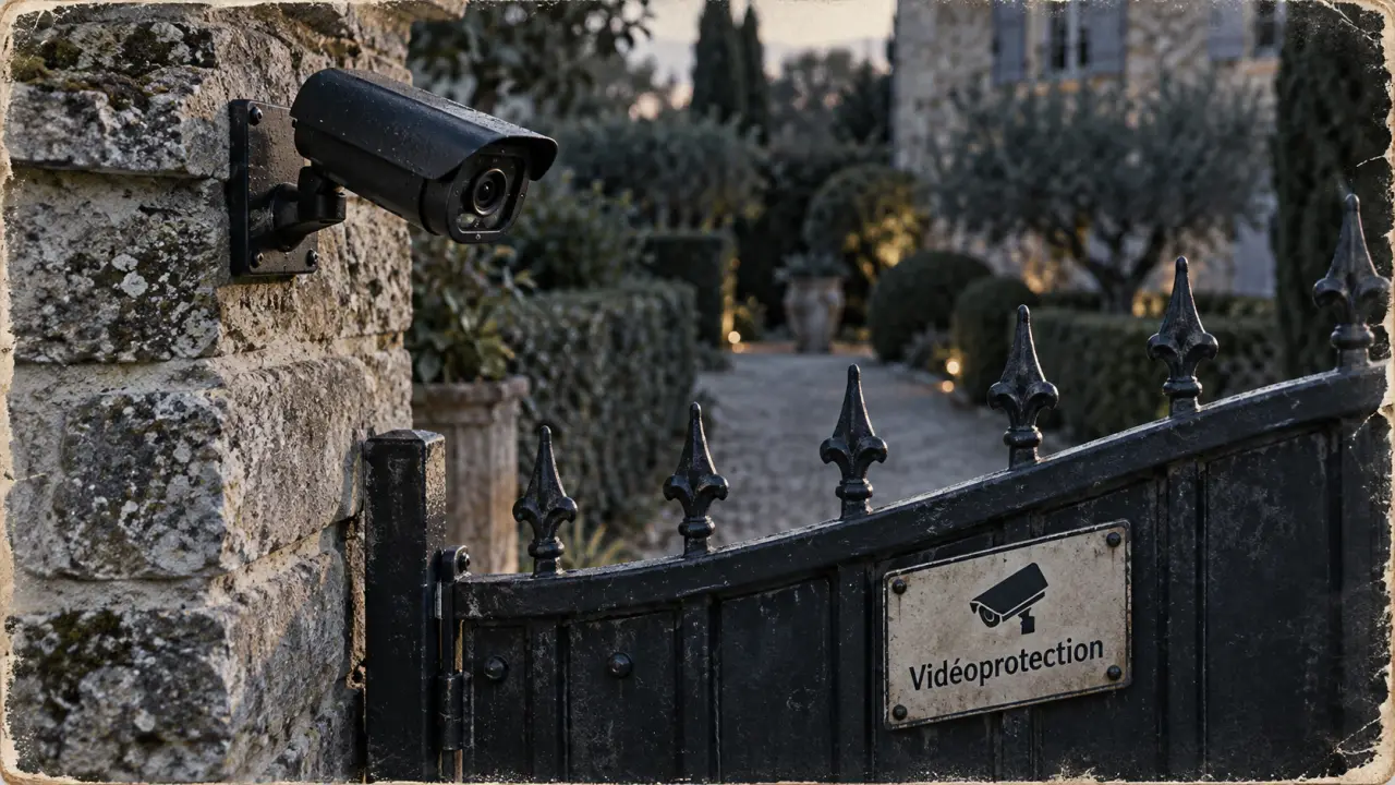 Loi caméra de surveillance : caméra sur jardin privé, pas le trottoir