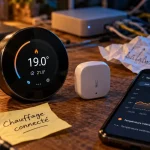 Objet connecté exemple : thermostat chauffage connecté pour la maison