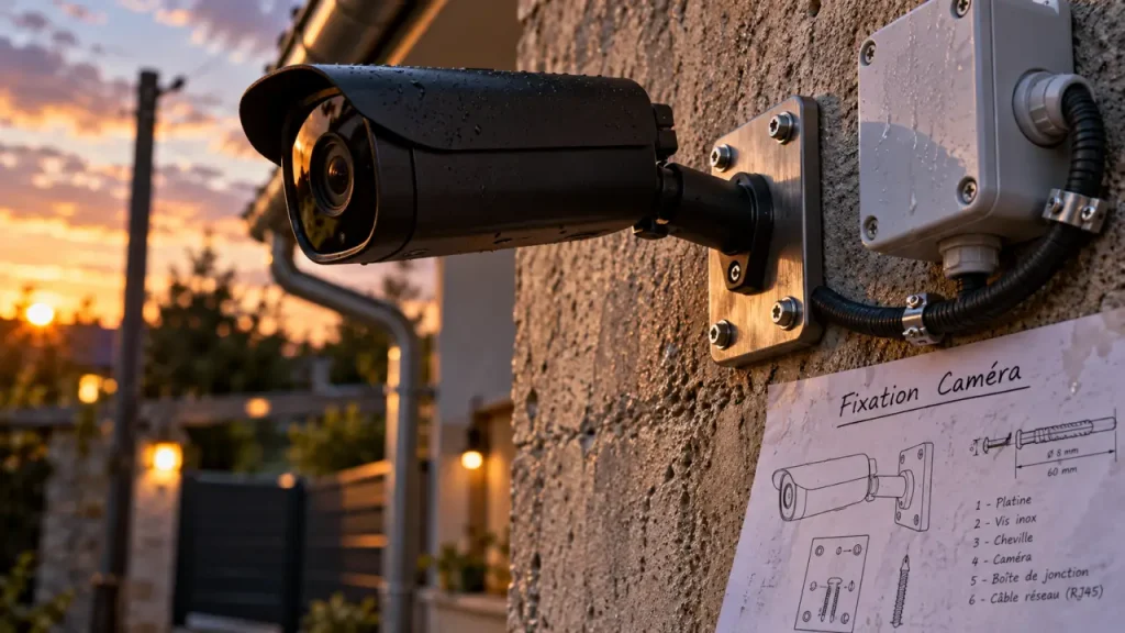 Support caméra de surveillance : vérifiez l’entraxe avant de choisir un modèle « universel »